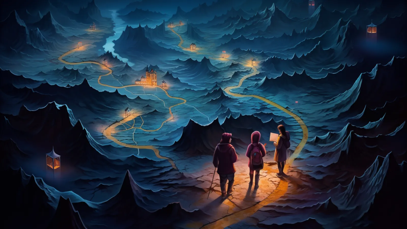 illustration for destination