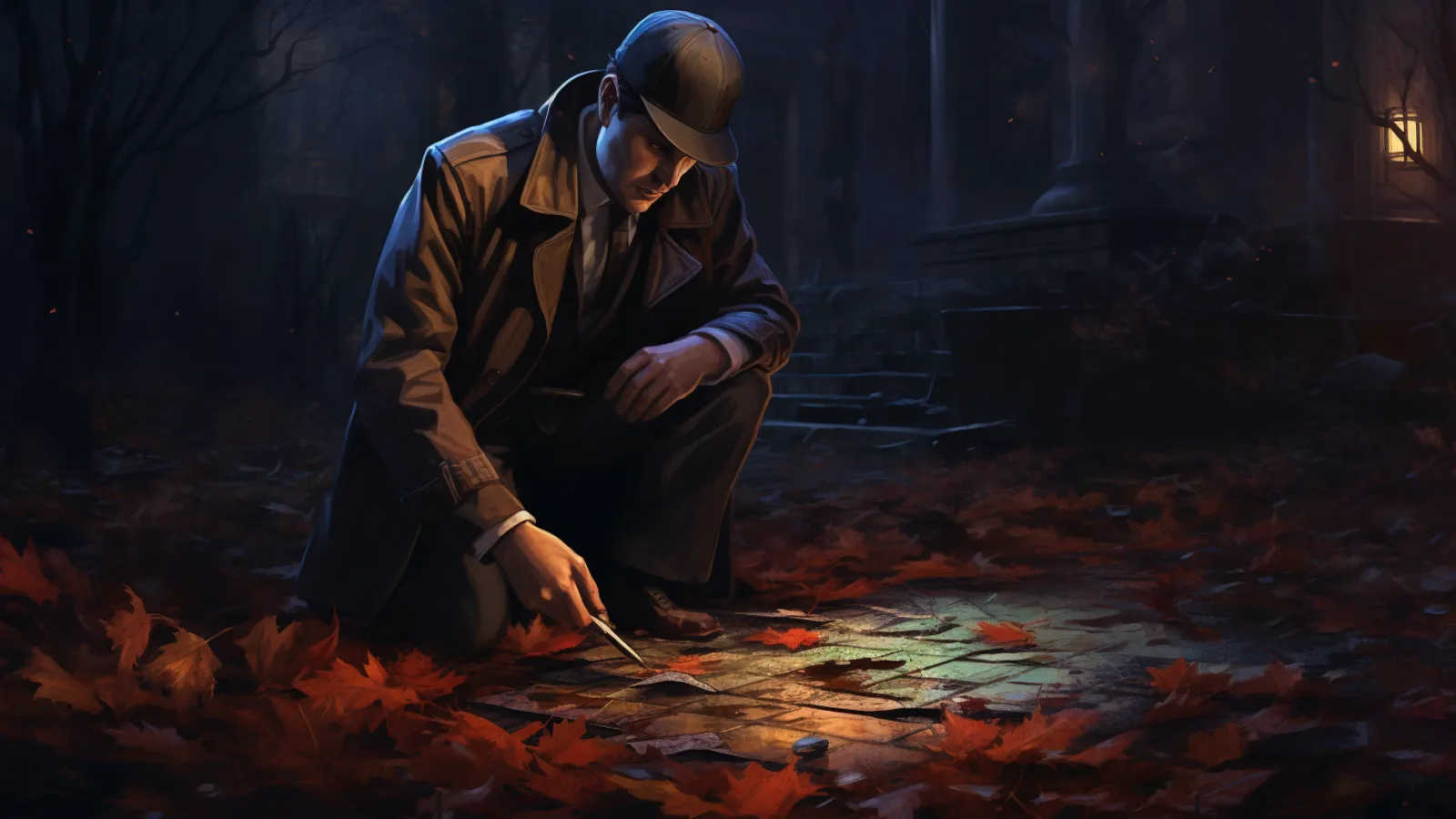 illustration for detective