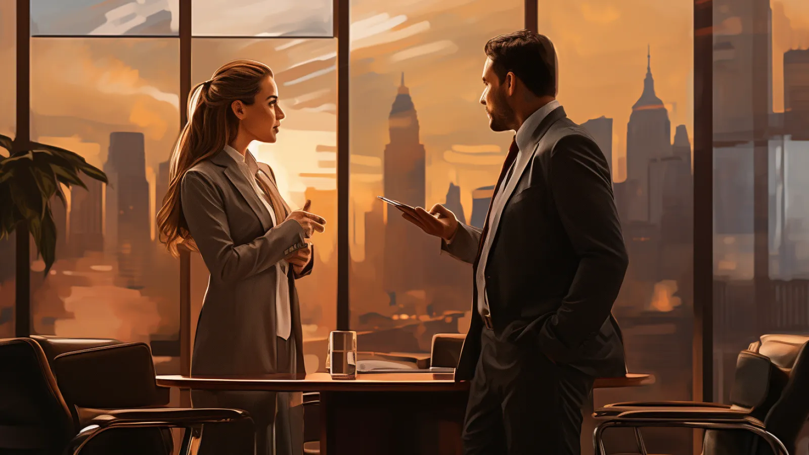 illustration for discreet