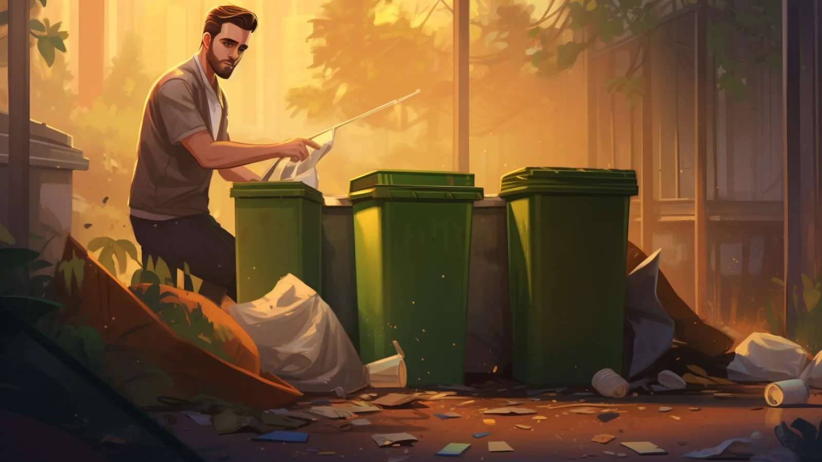 illustration for dispose