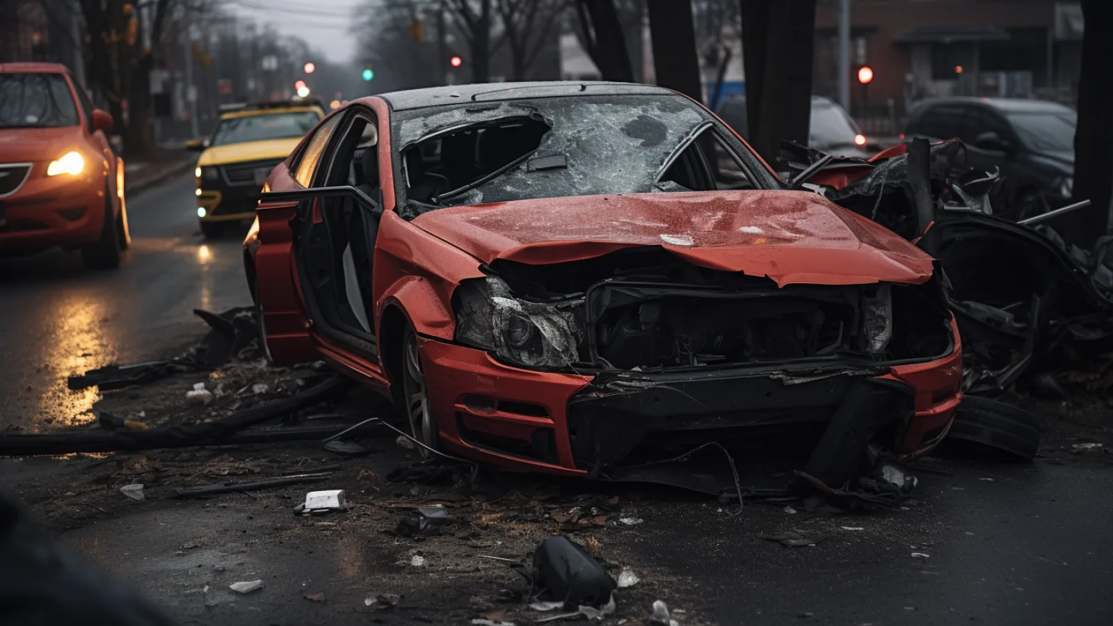 illustration for accident