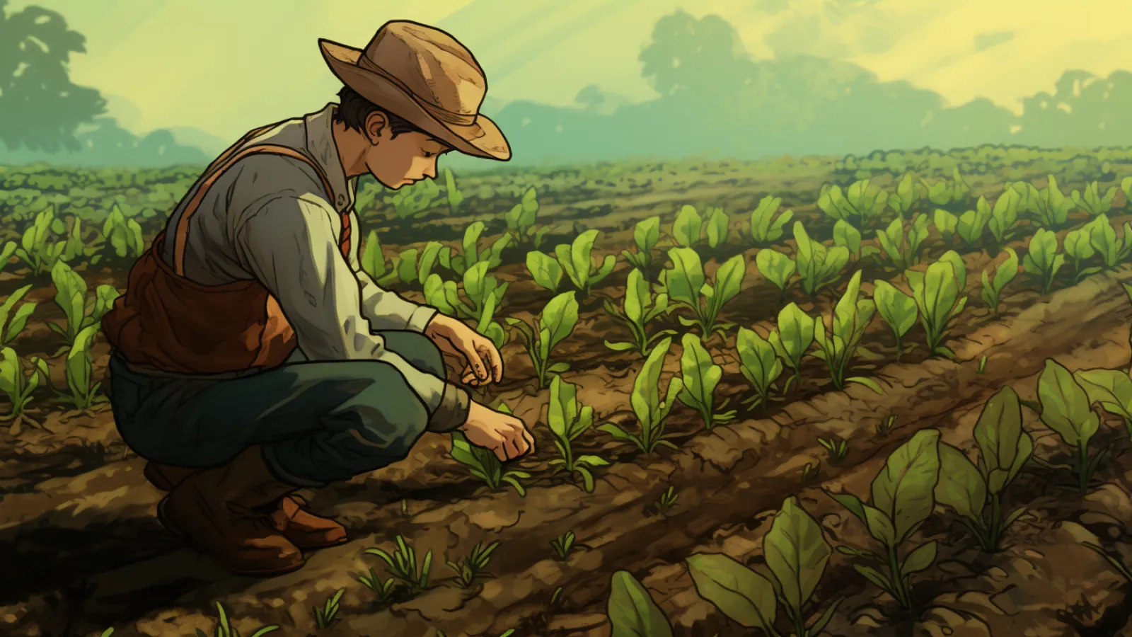 illustration for farm