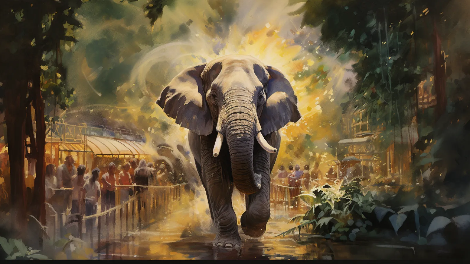 illustration for elephant