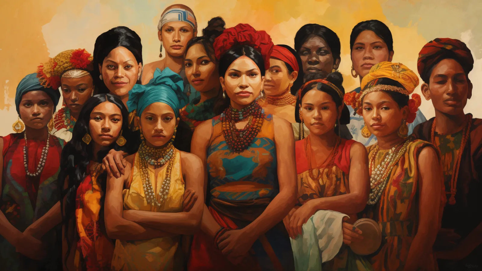illustration for ethnic