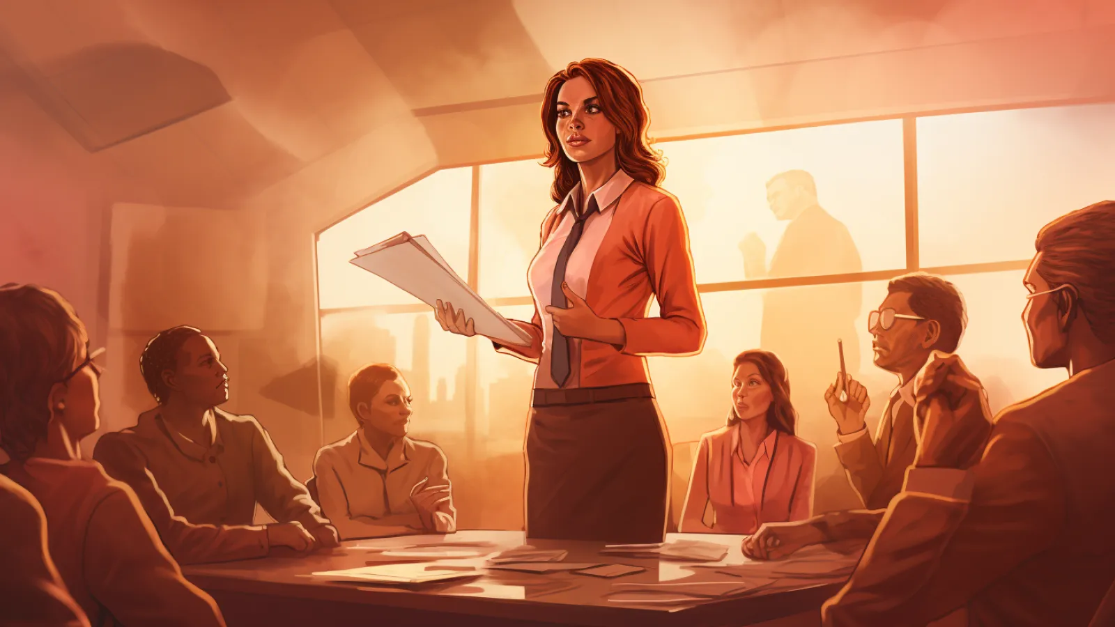 illustration for executive