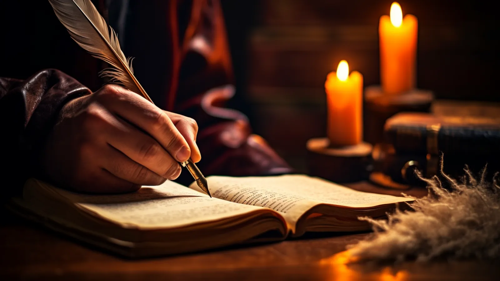 illustration for feather