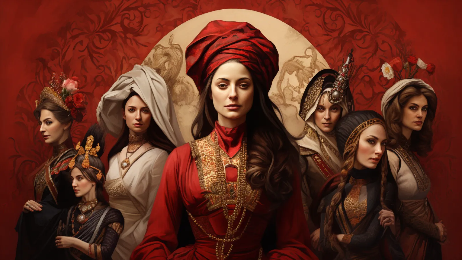 illustration for female