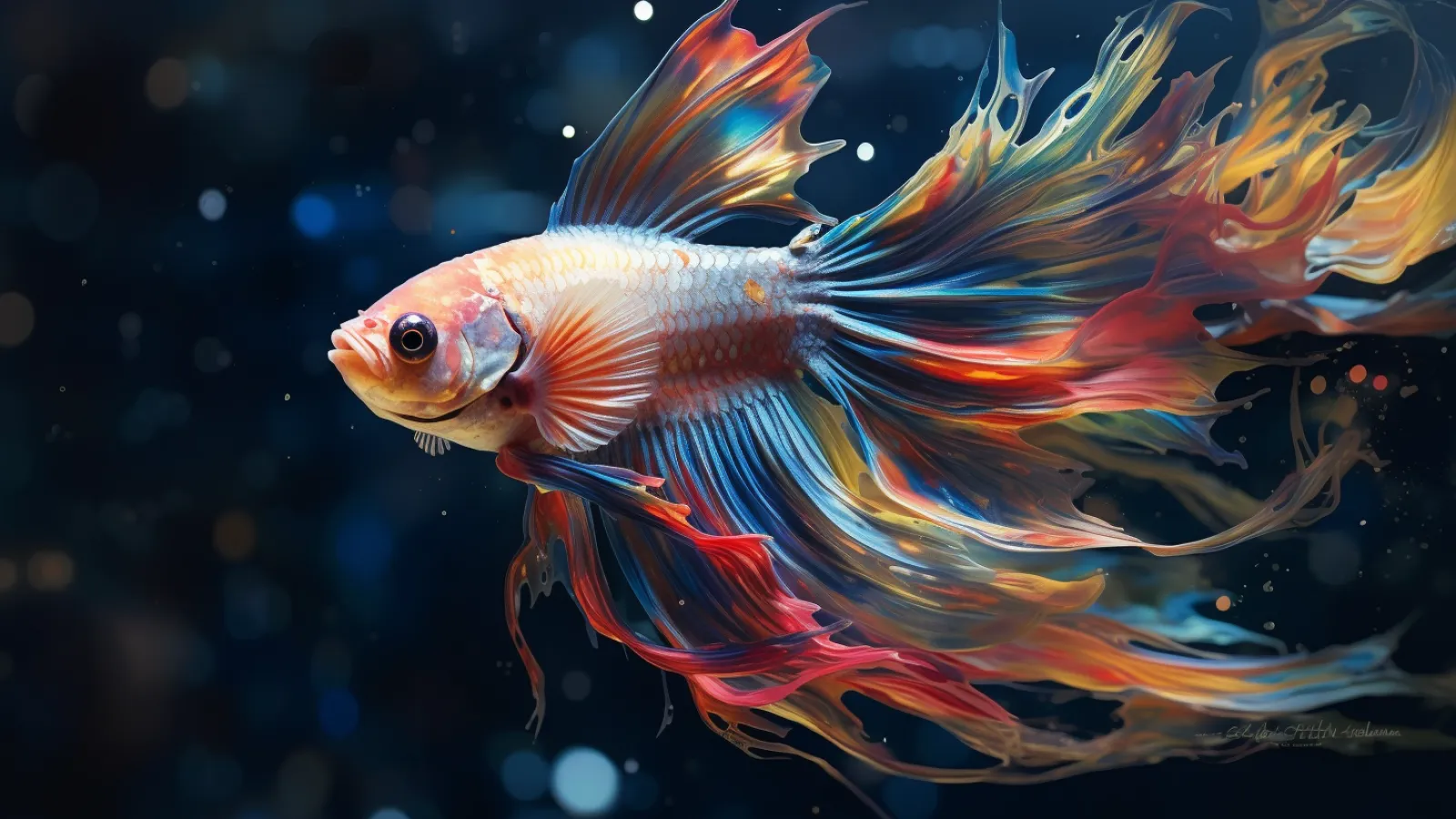 illustration for fish