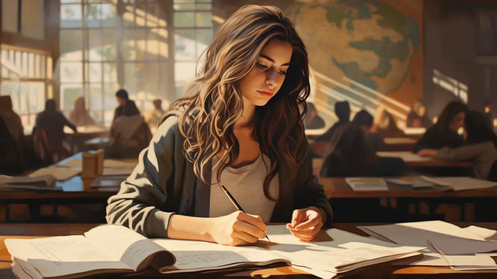 illustration for focus