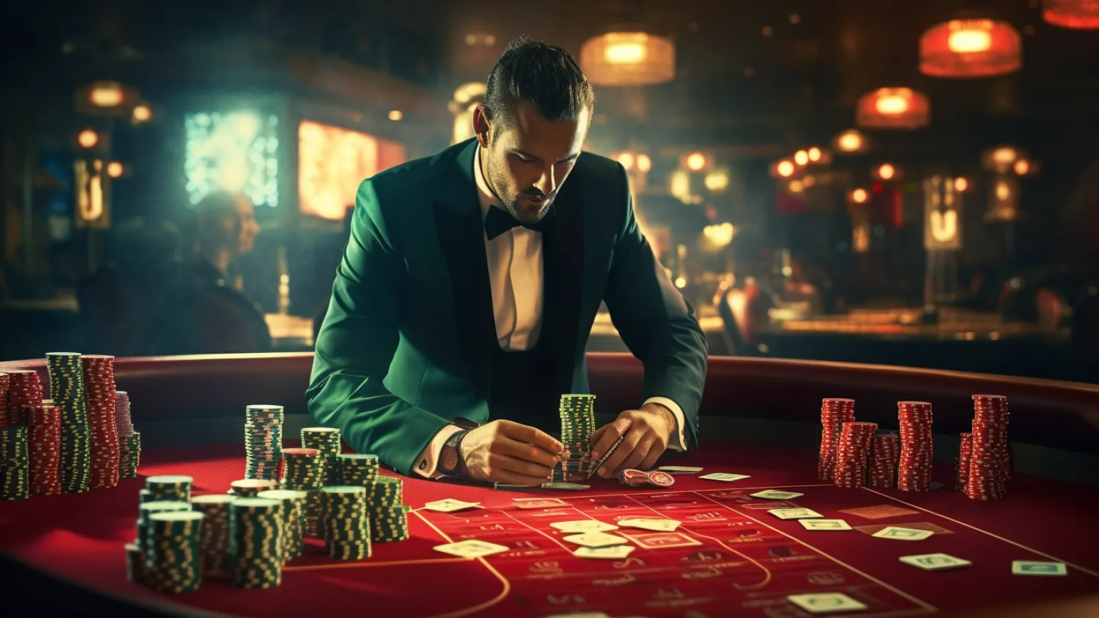 illustration for gamble