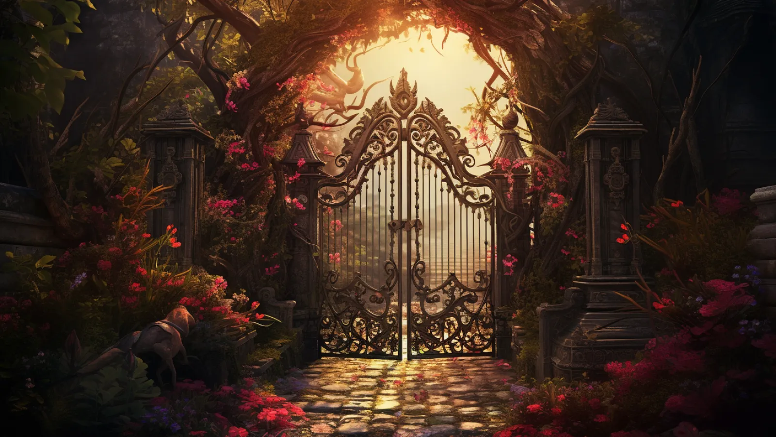 illustration for gate