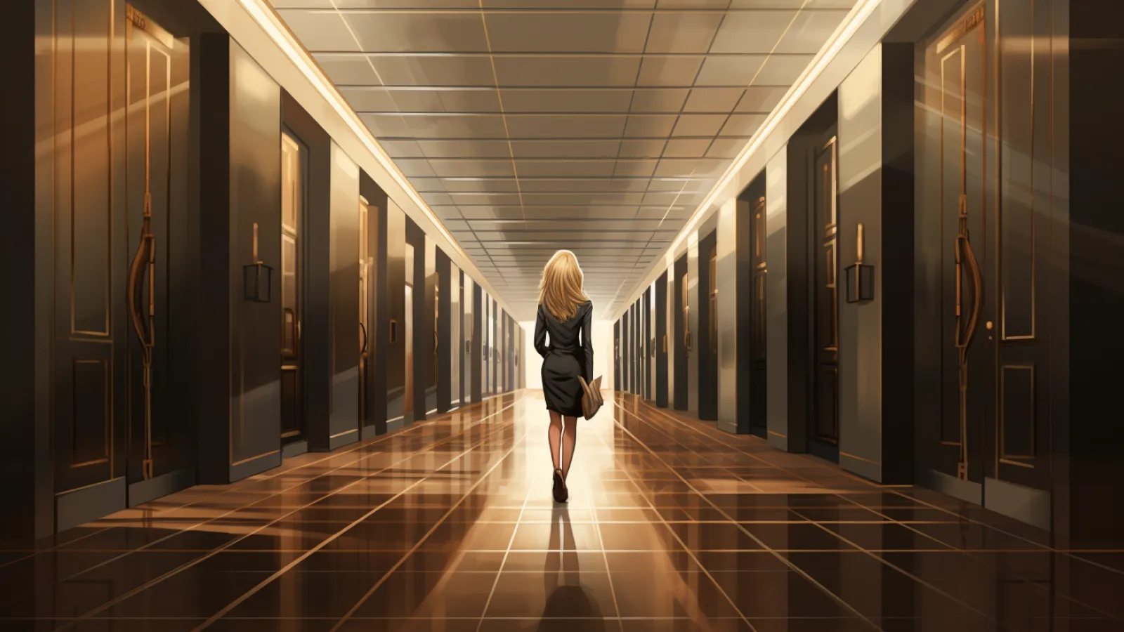 illustration for hall