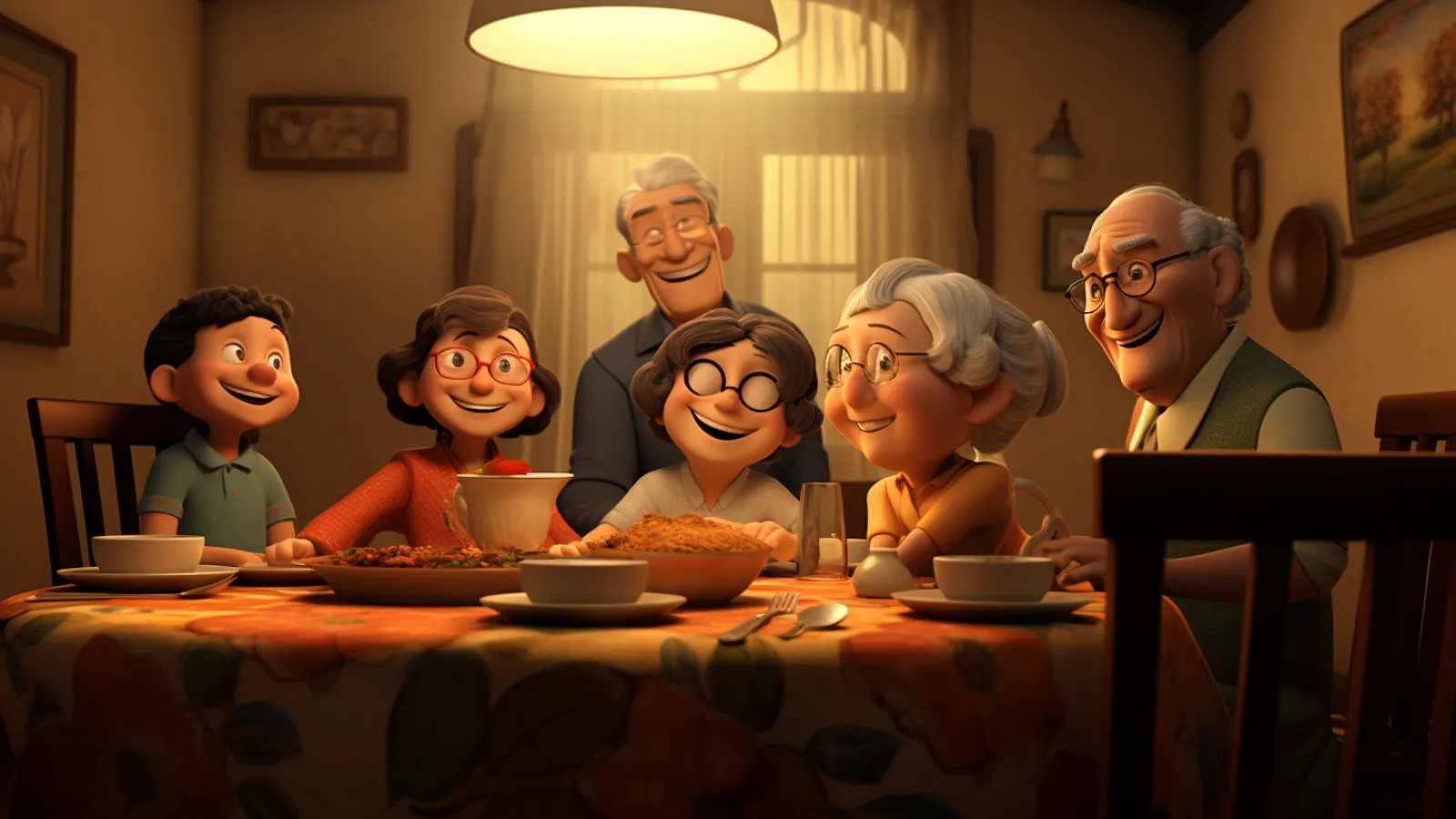 illustration for happy