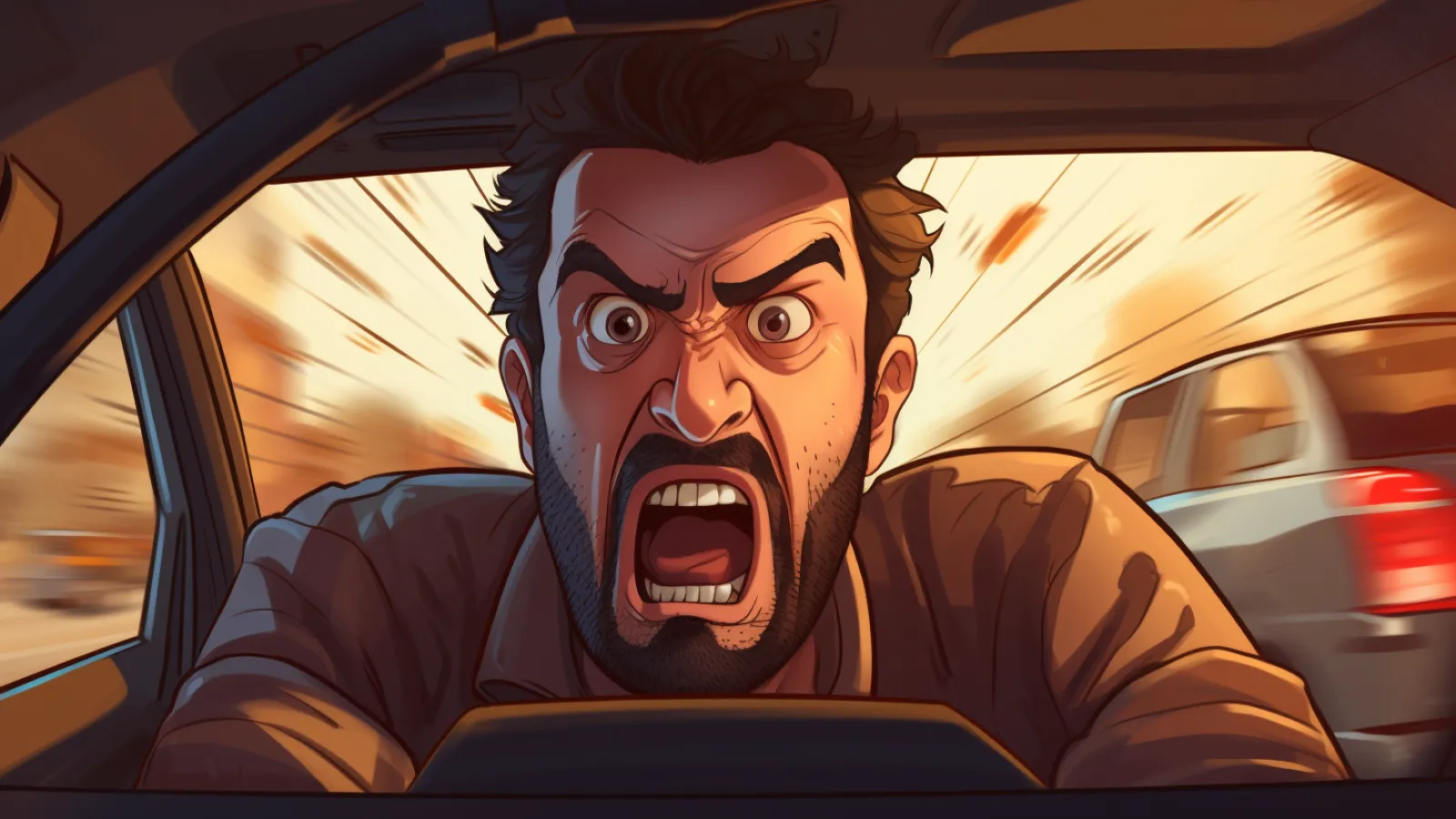 illustration for hate