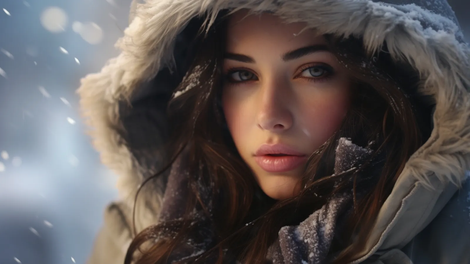 illustration for winter