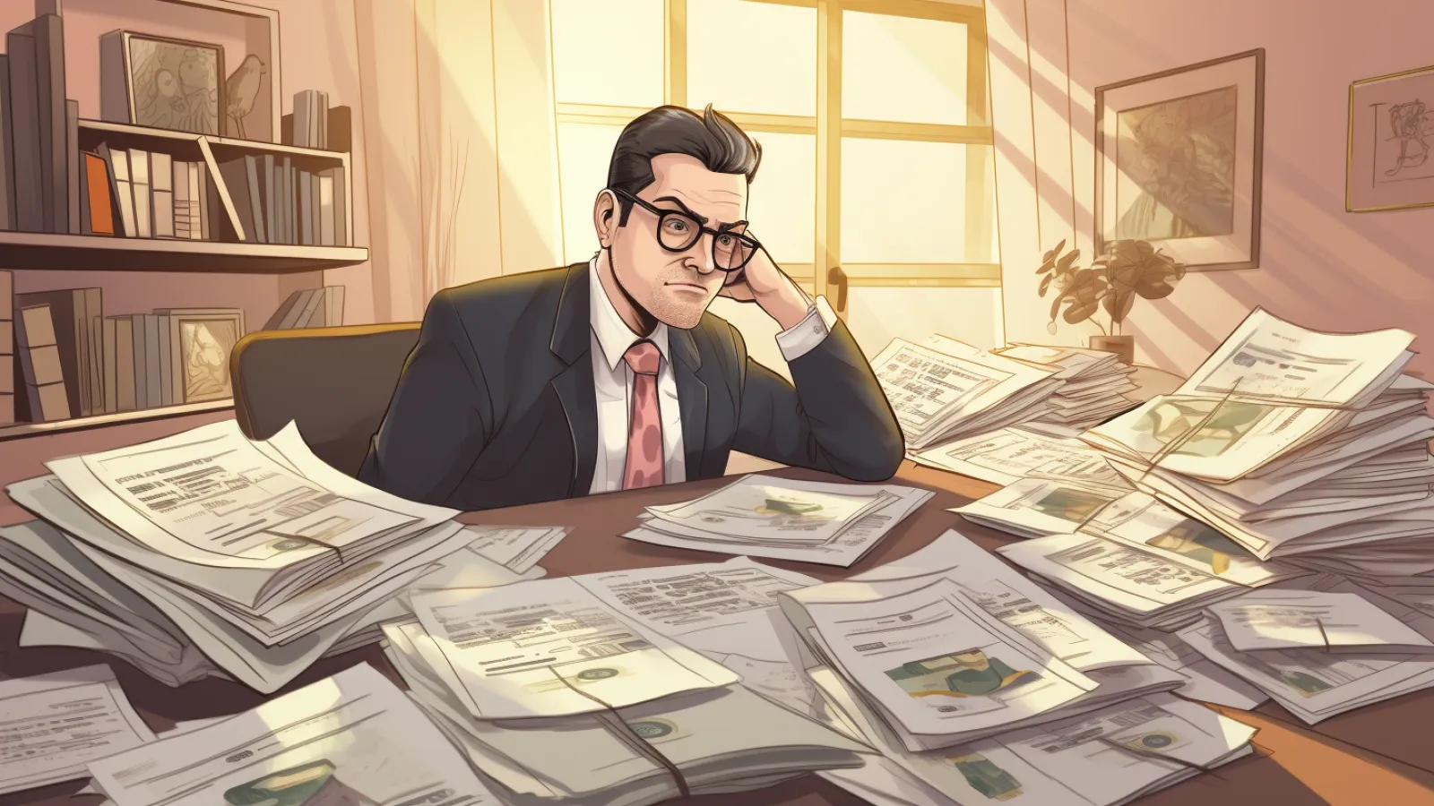 illustration for income tax