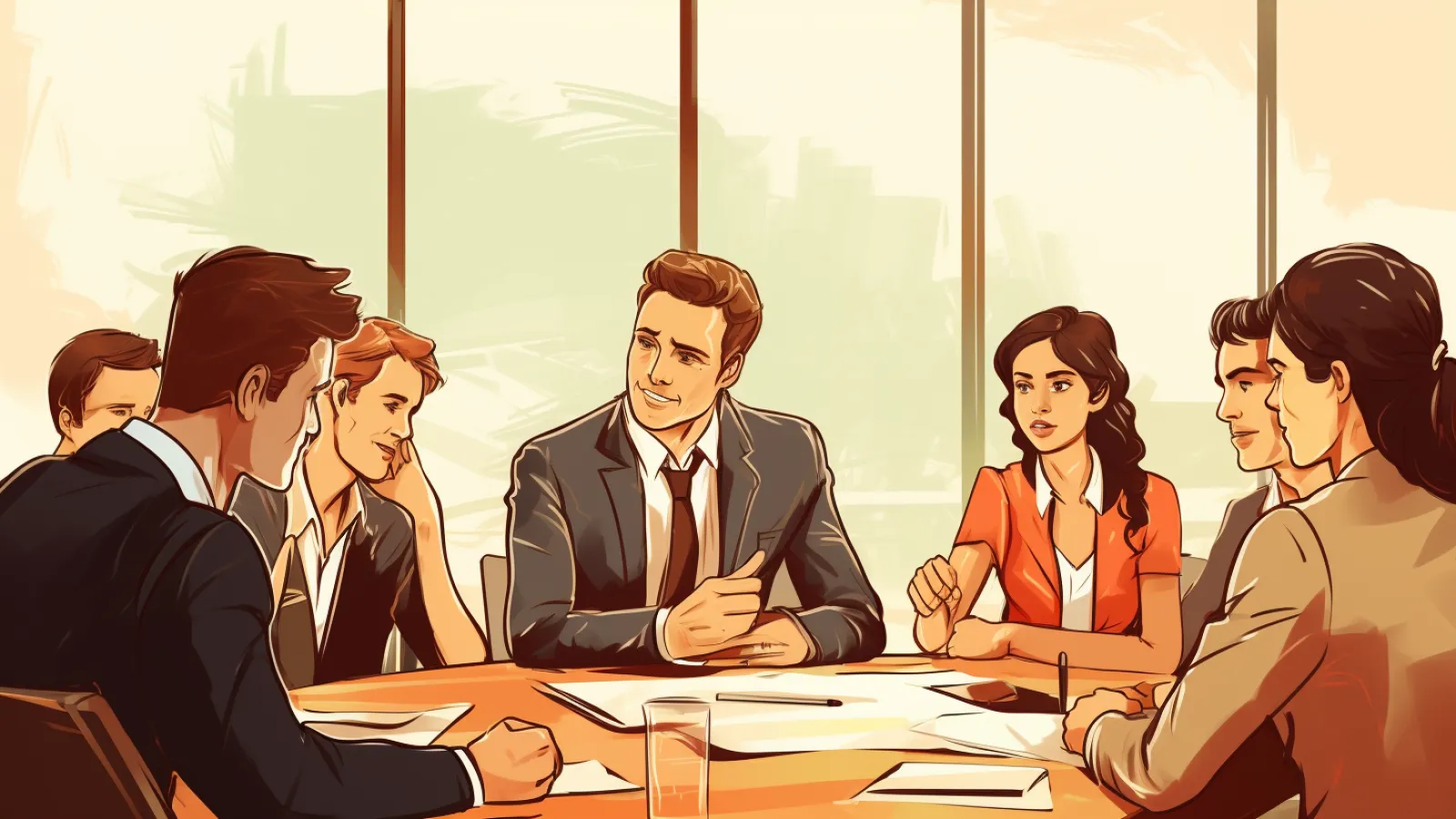 illustration for agenda