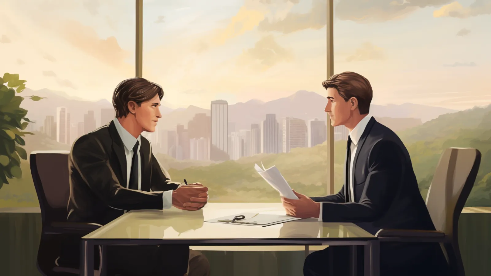 illustration for interview