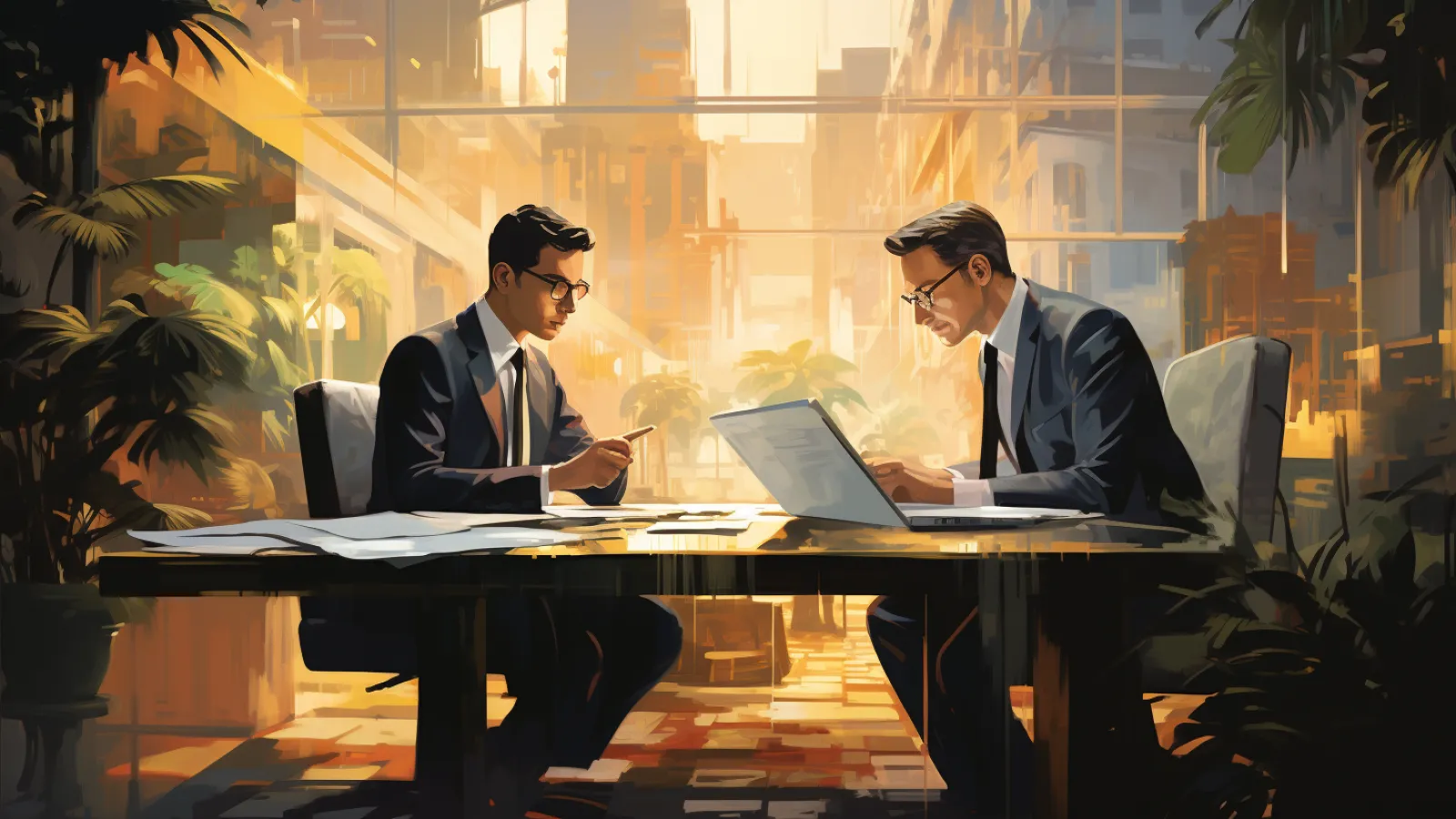 illustration for invest