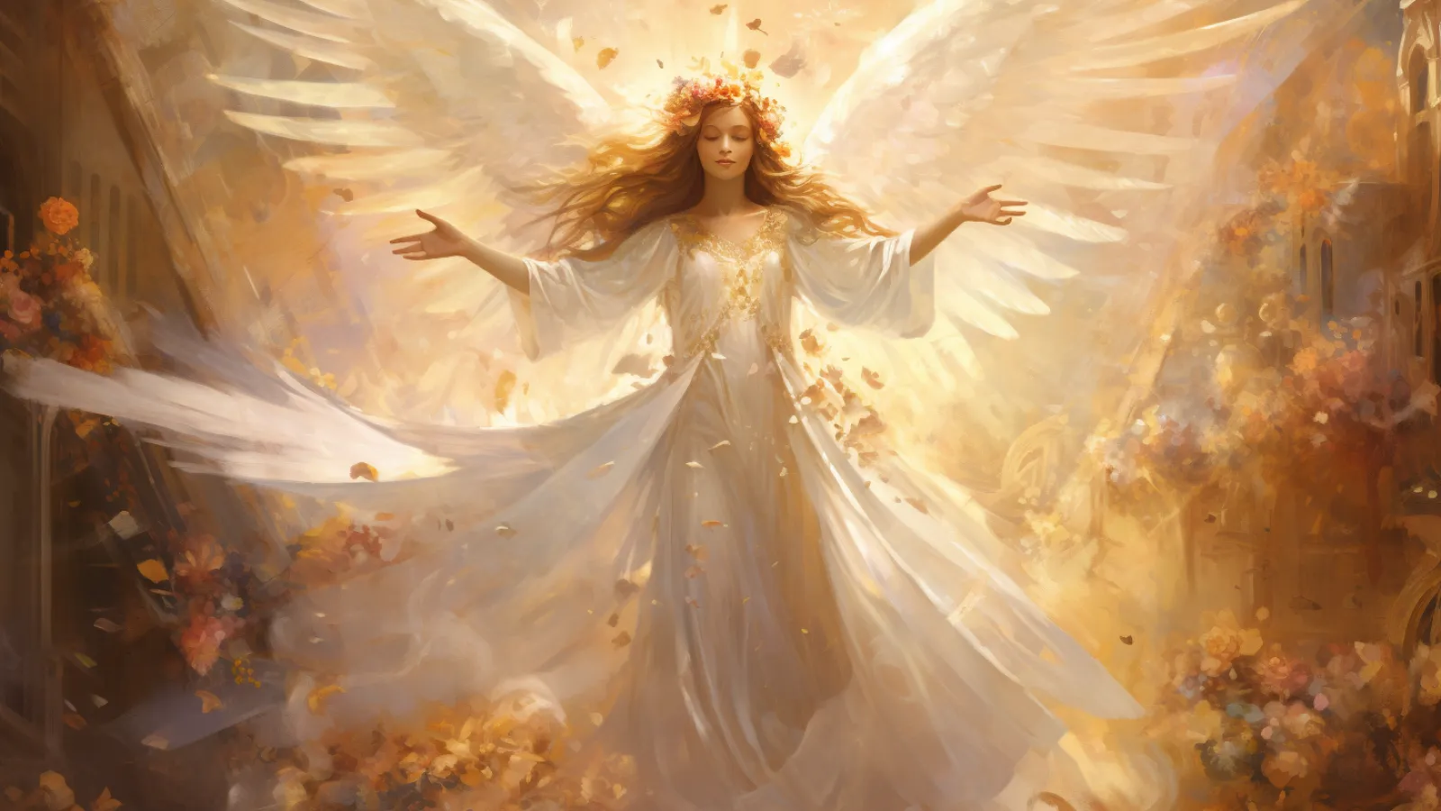 illustration for angel