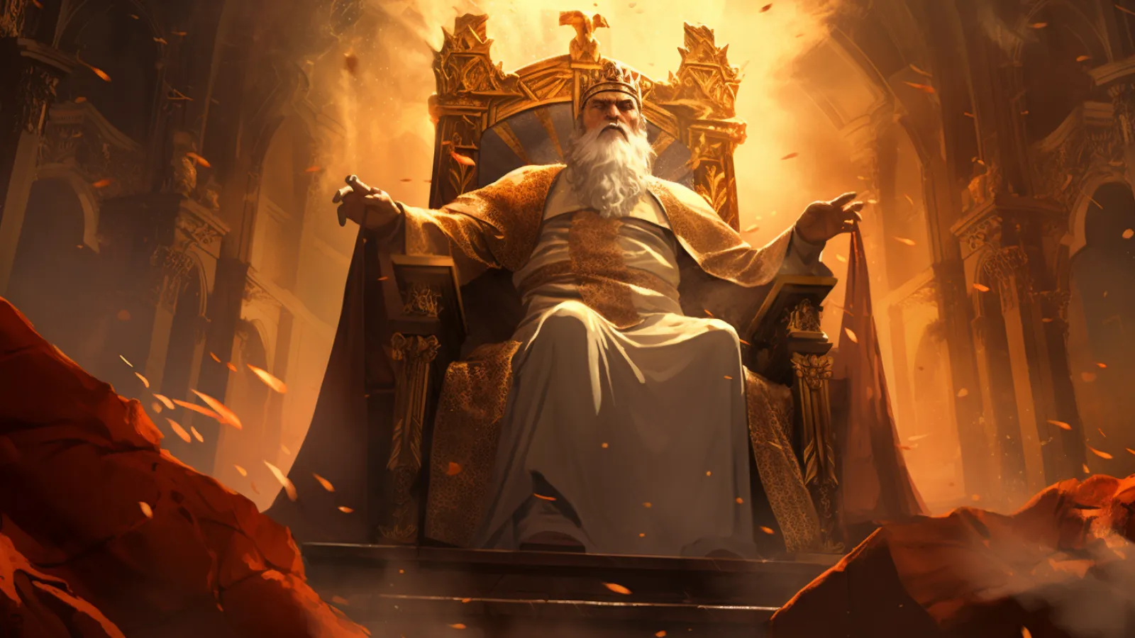 illustration for king