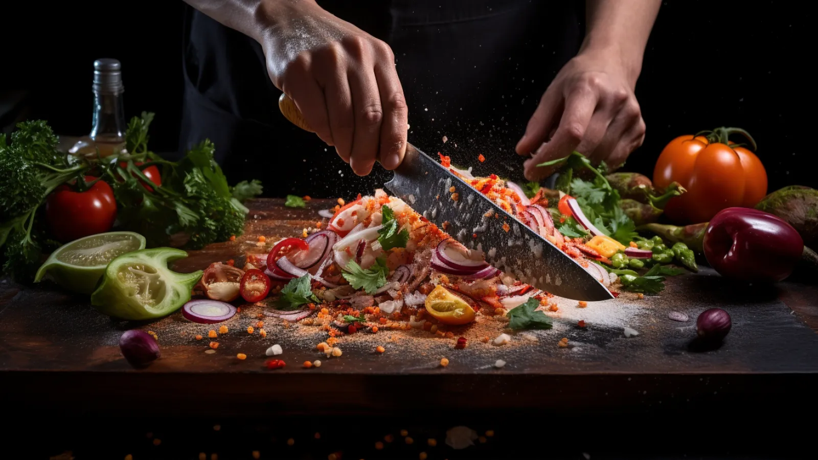 illustration for knife