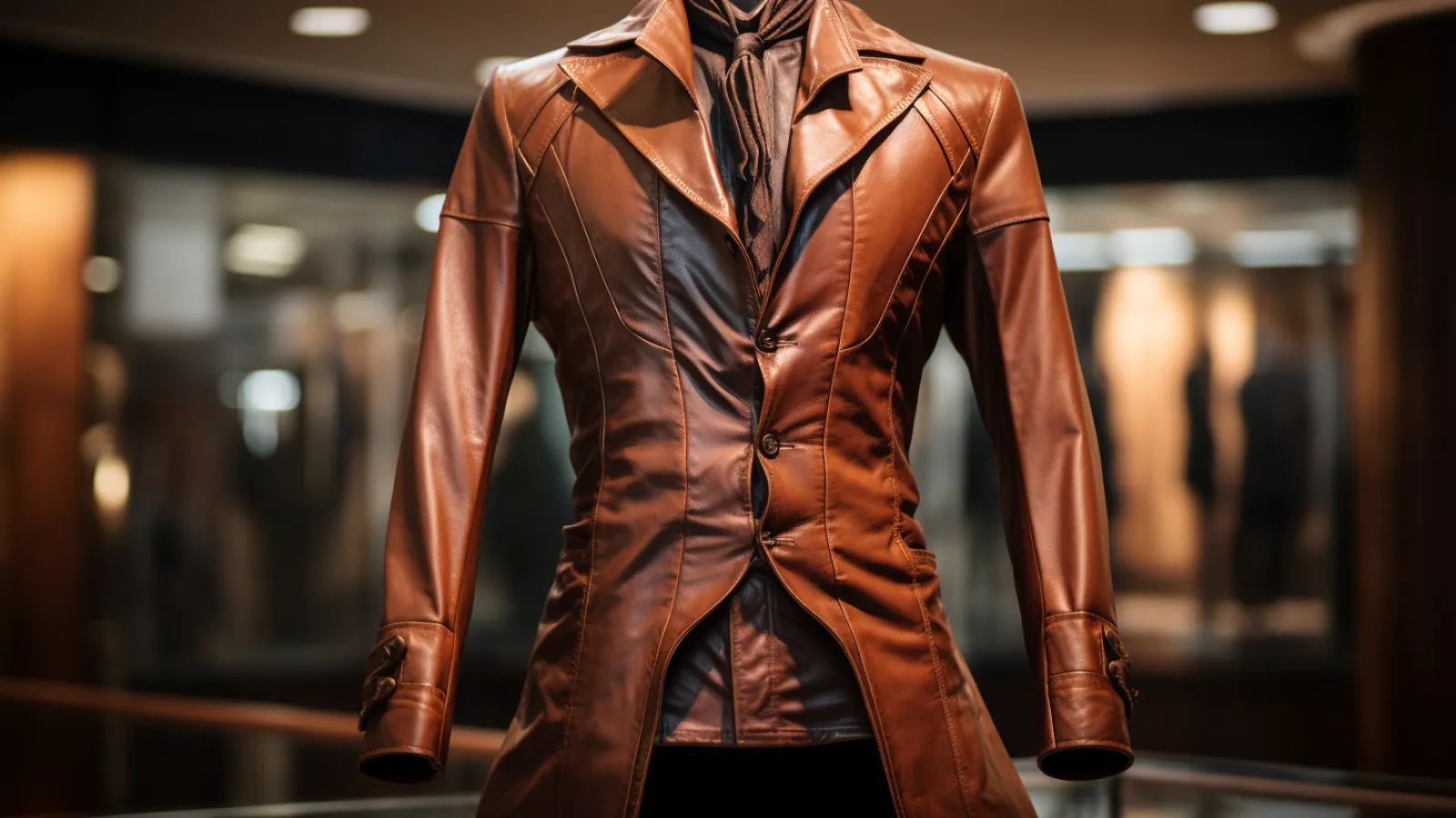 illustration for leather
