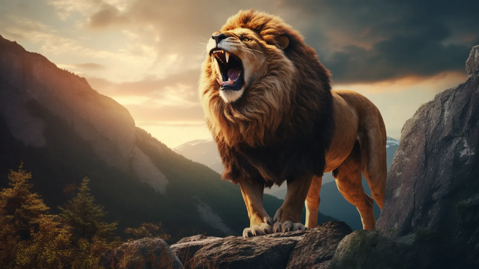illustration for Lion