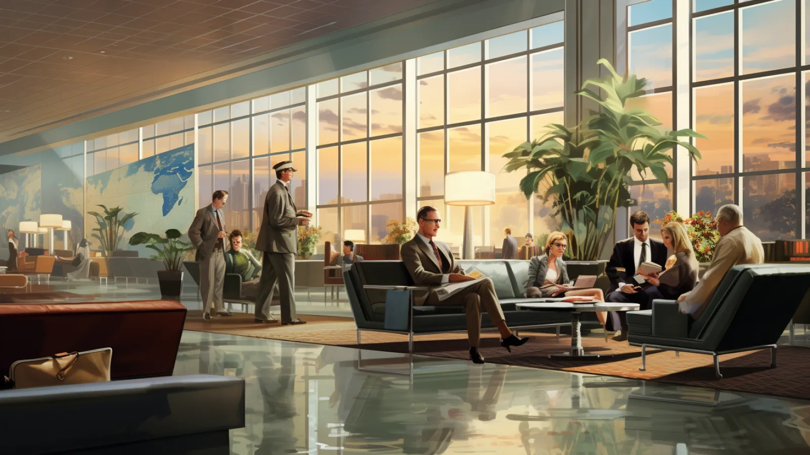 illustration for lounge