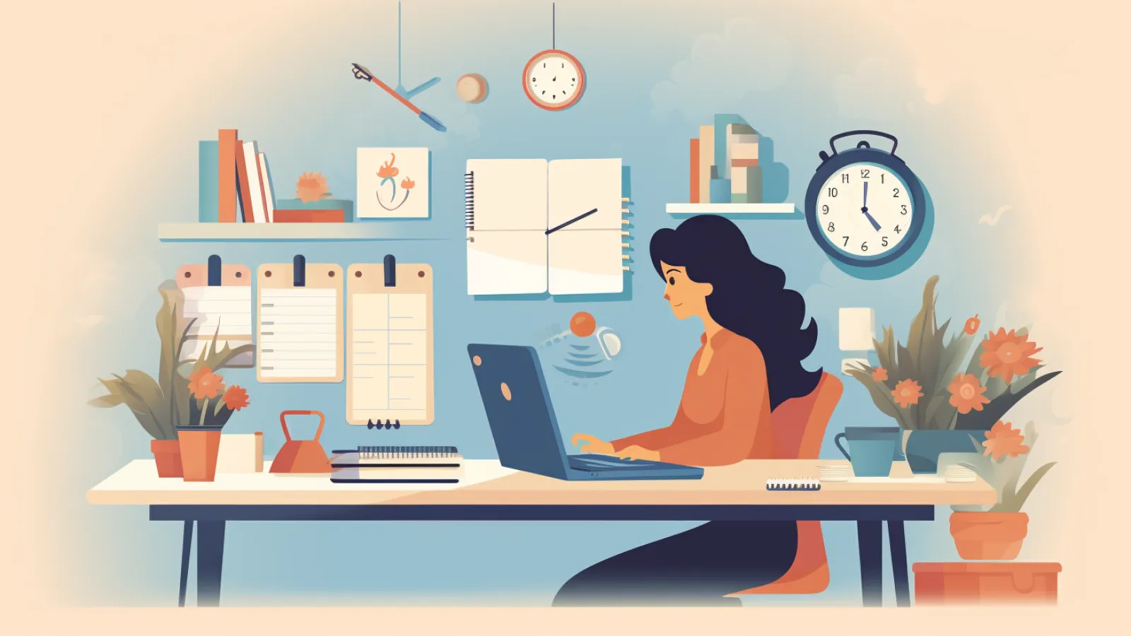 illustration for management