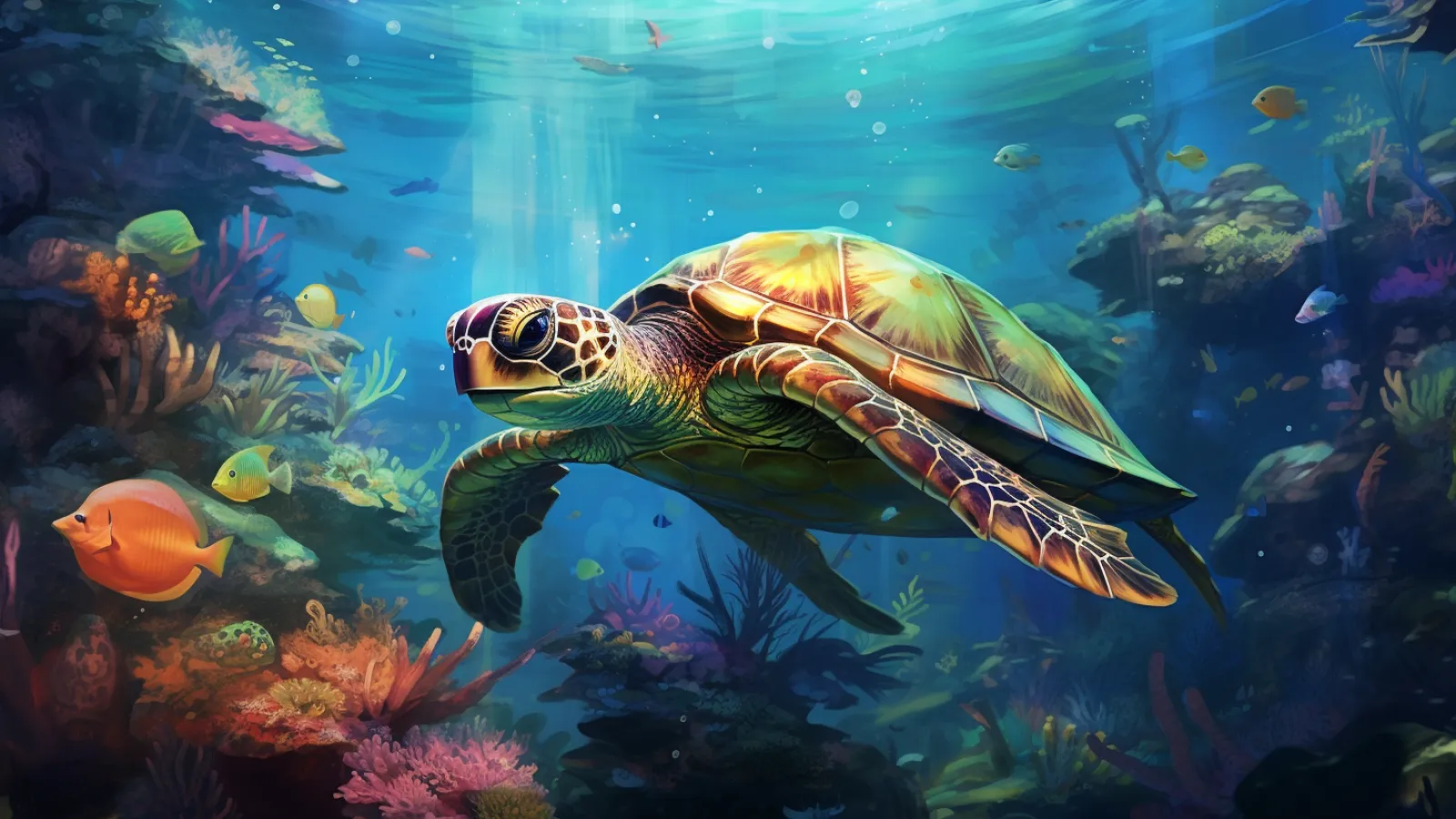 illustration for marine