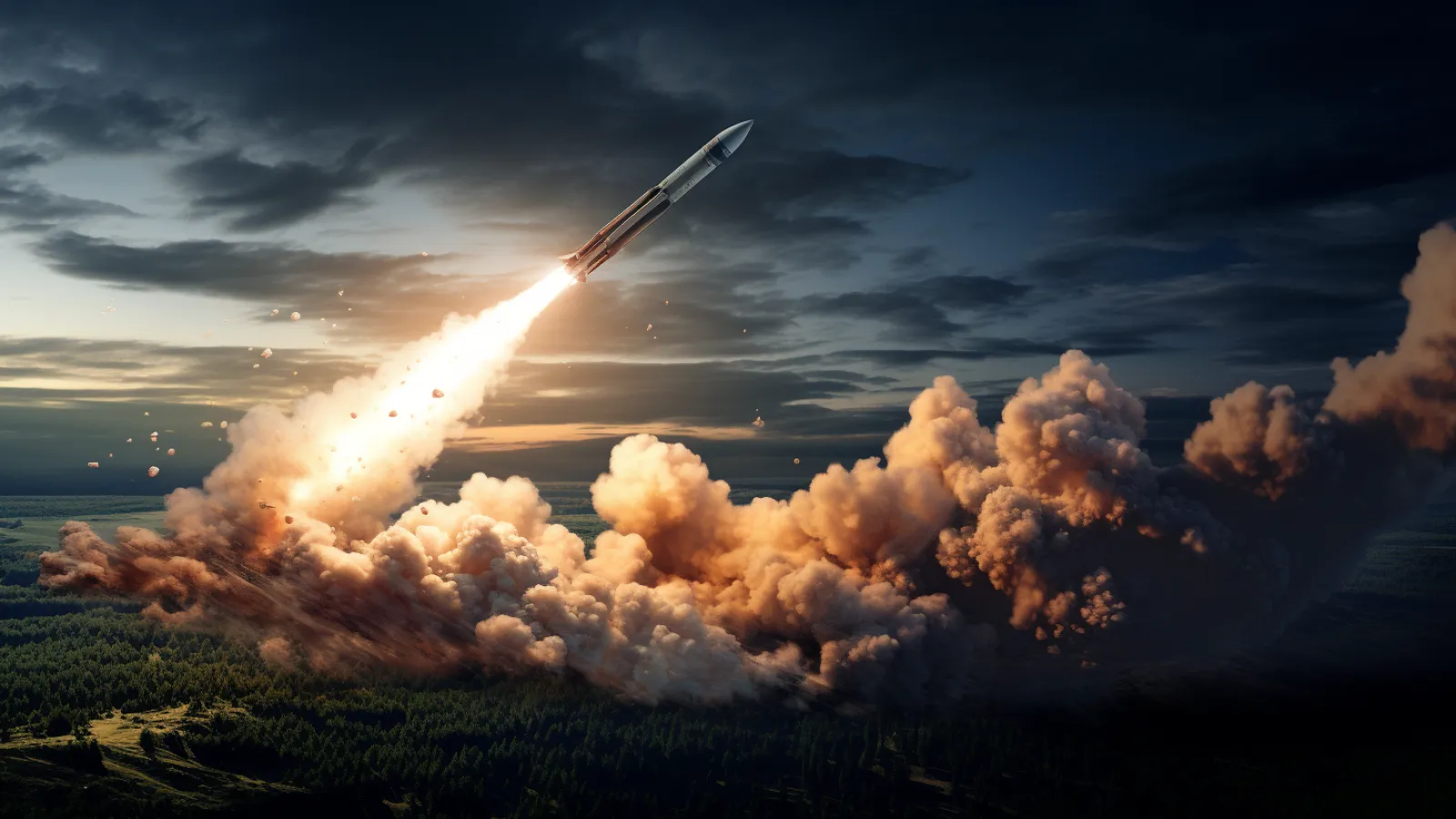 illustration for missile