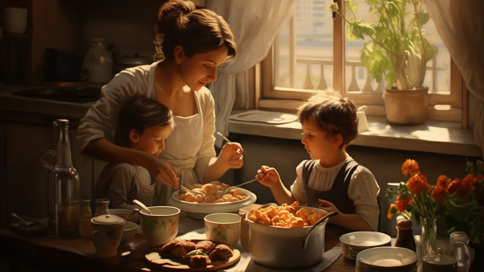illustration for mother