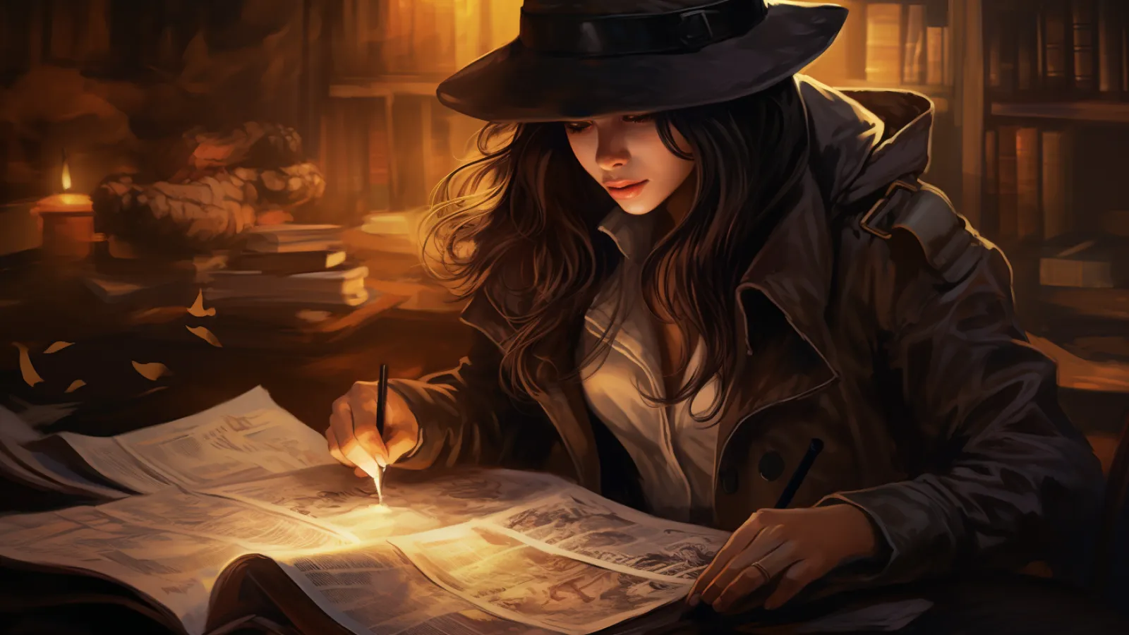 illustration for mystery