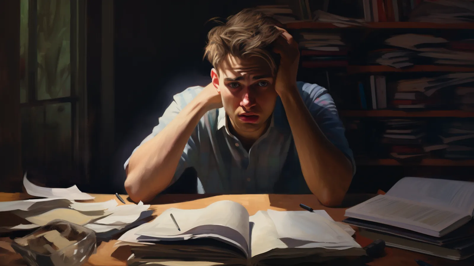 illustration for anxiety