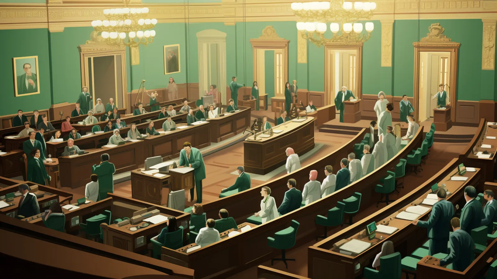illustration for parliament