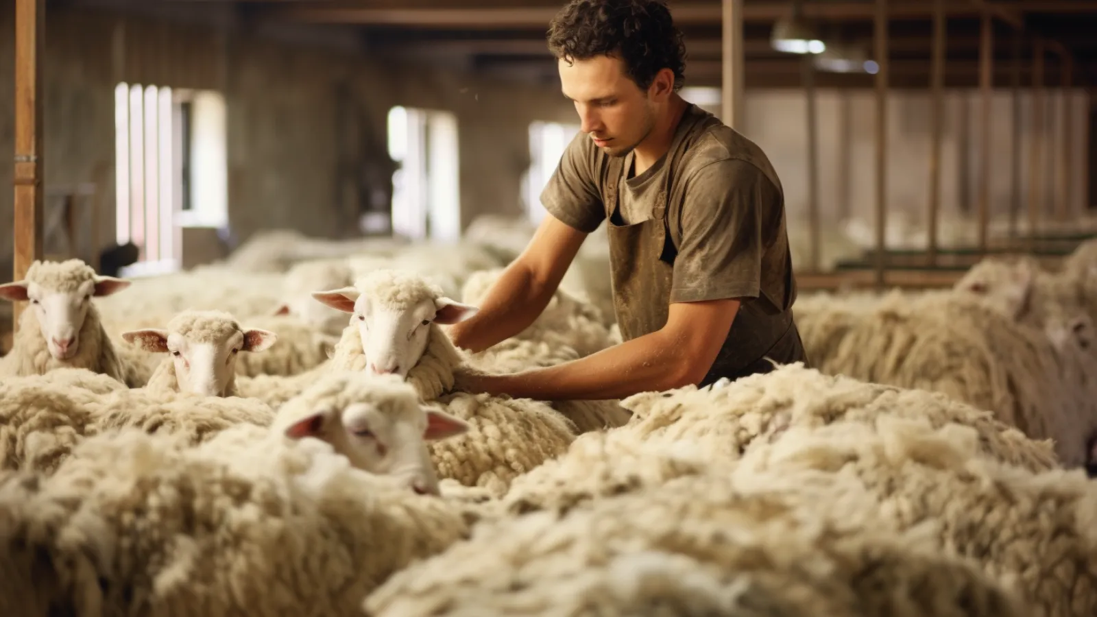 illustration for wool