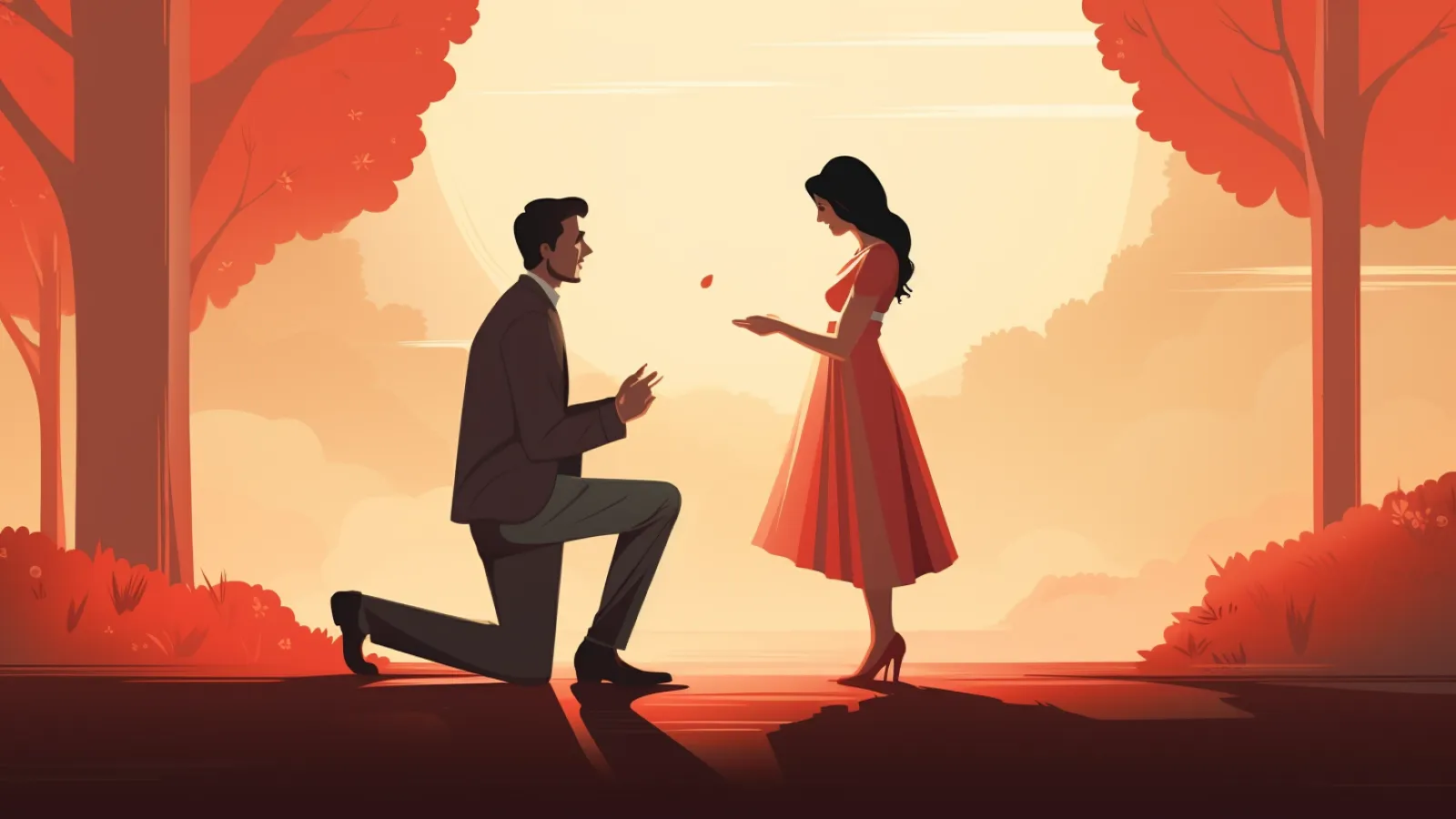 illustration for fiancee