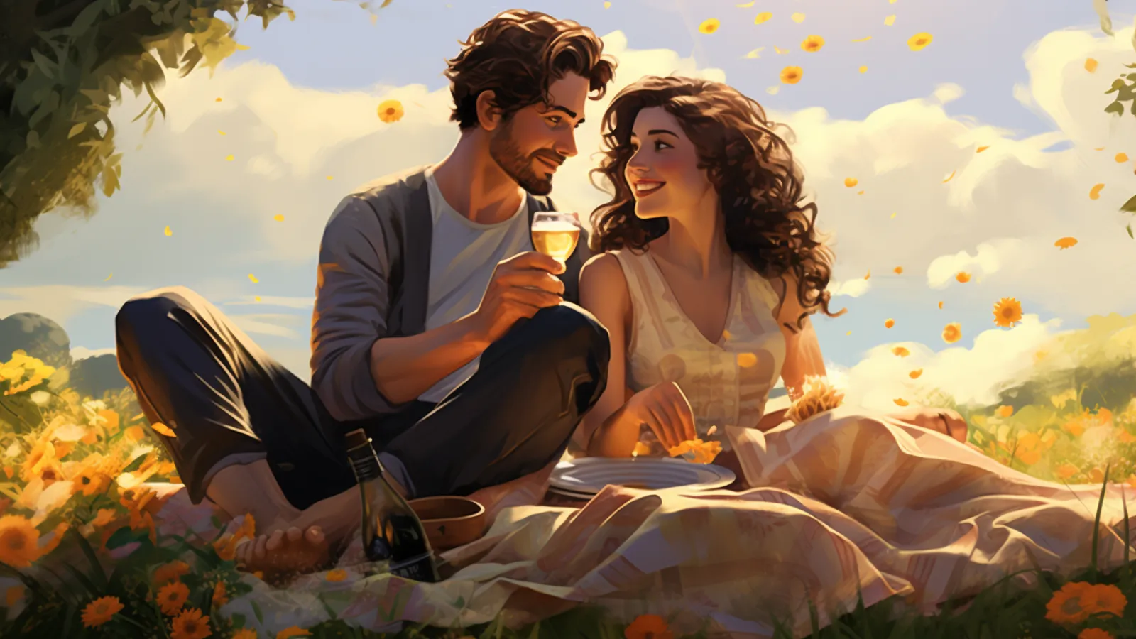 illustration for love life