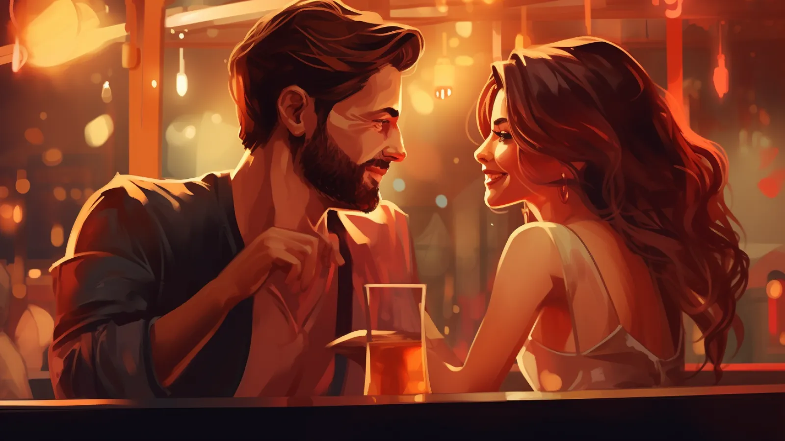 illustration for flirt