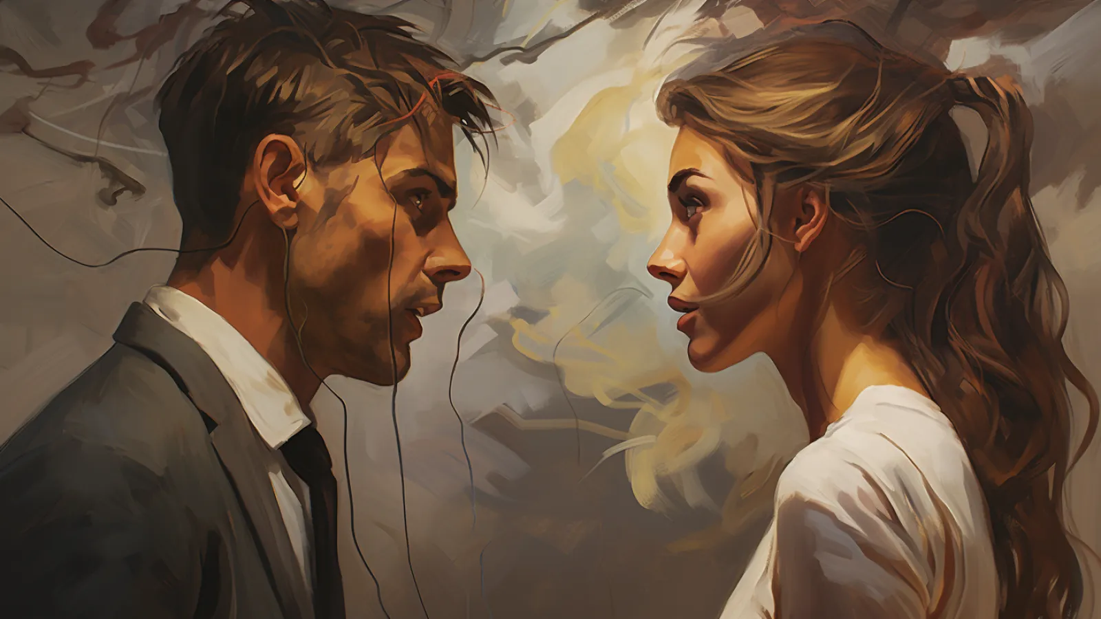 illustration for have a fight