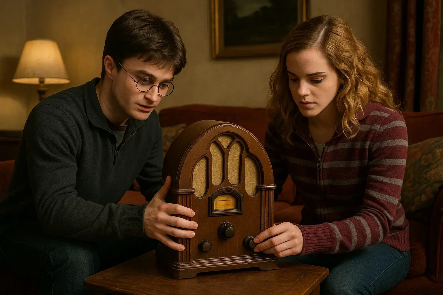 illustration for radio