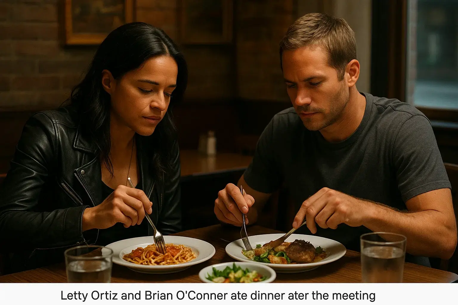 illustration for dinner