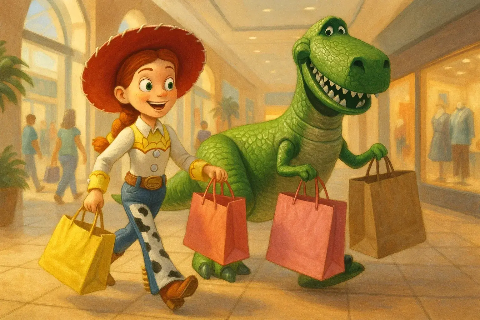 illustration for afternoon