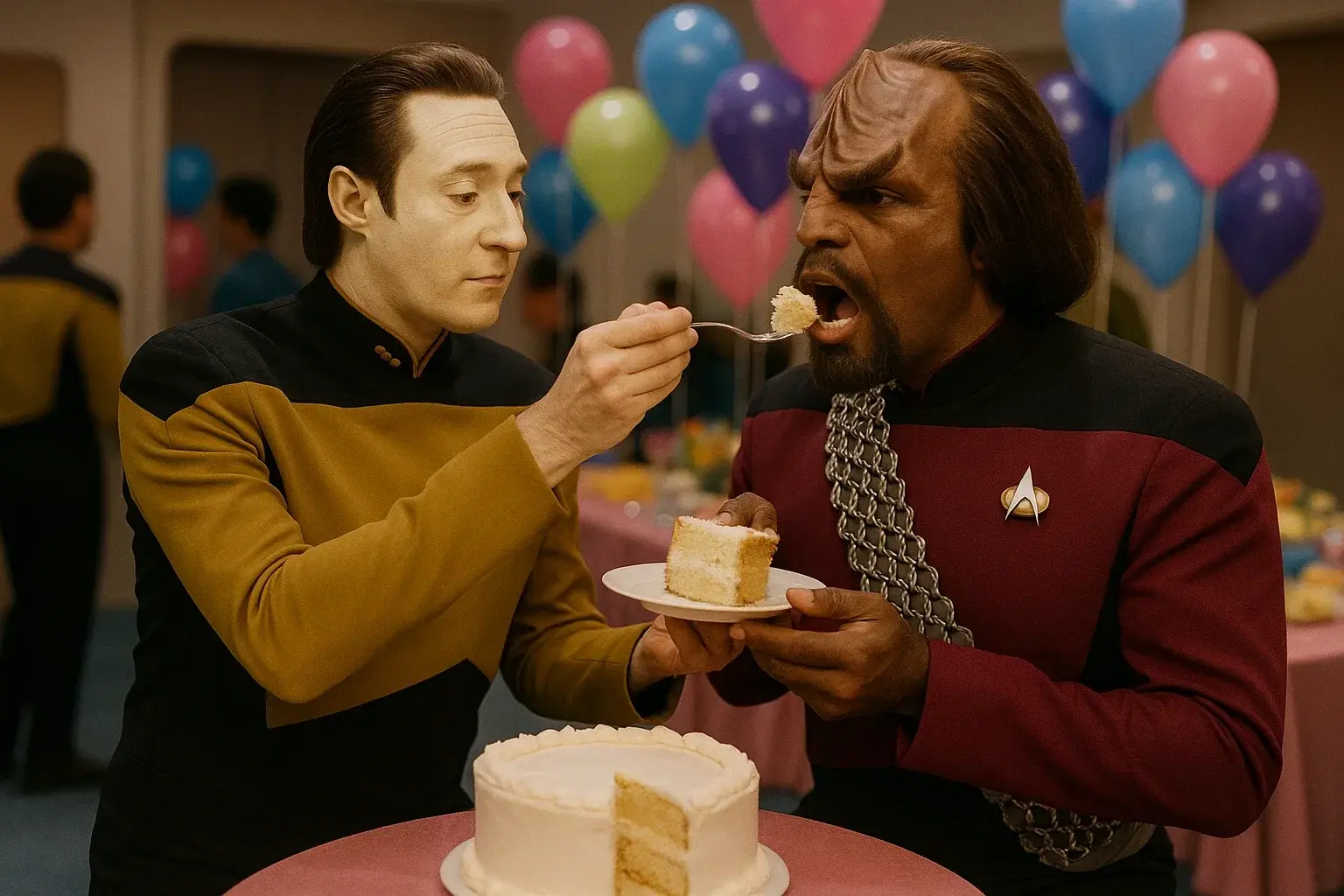 illustration for cake