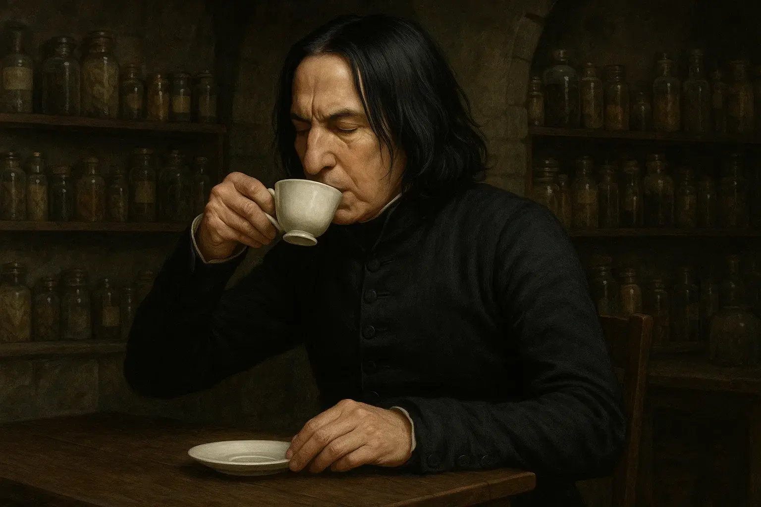 illustration for tea