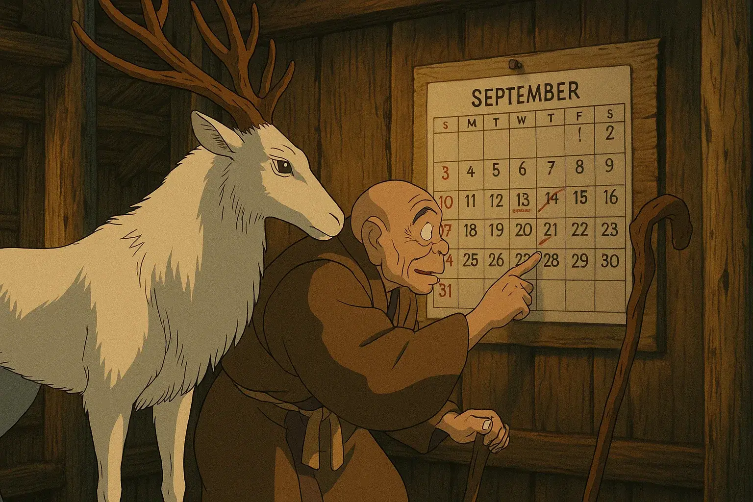 illustration for September