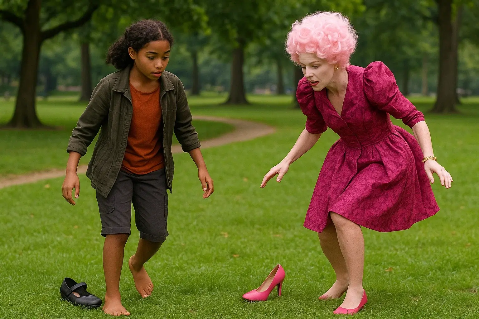 illustration for shoe