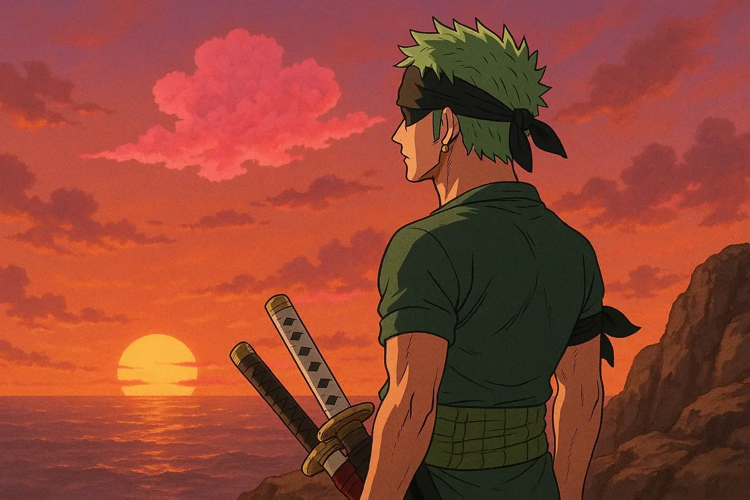 illustration for pink