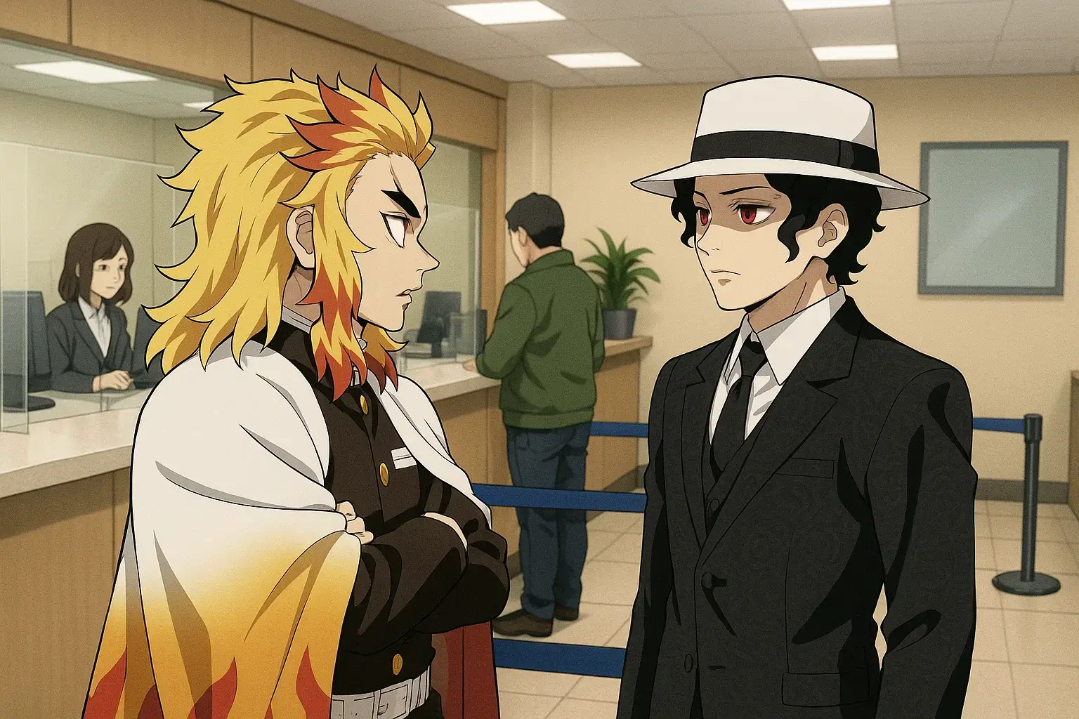 illustration for bank